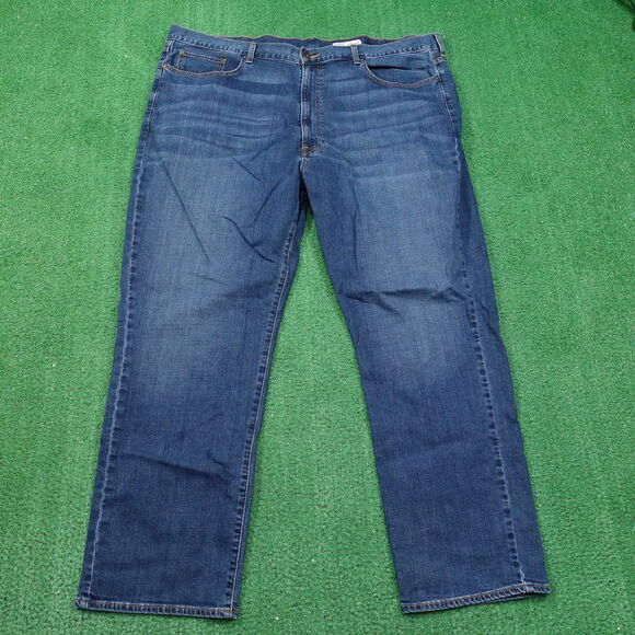 DANIEL CREMIEUX STRAIGHT FIT DENIM BLUE JEANS MENS SIZE 48X32 - Picture 1 of 7